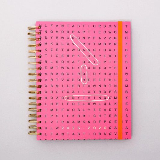 Agenda Word Search 18 Meses