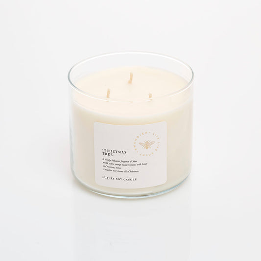 Vela 3 Wick Christmas Tree