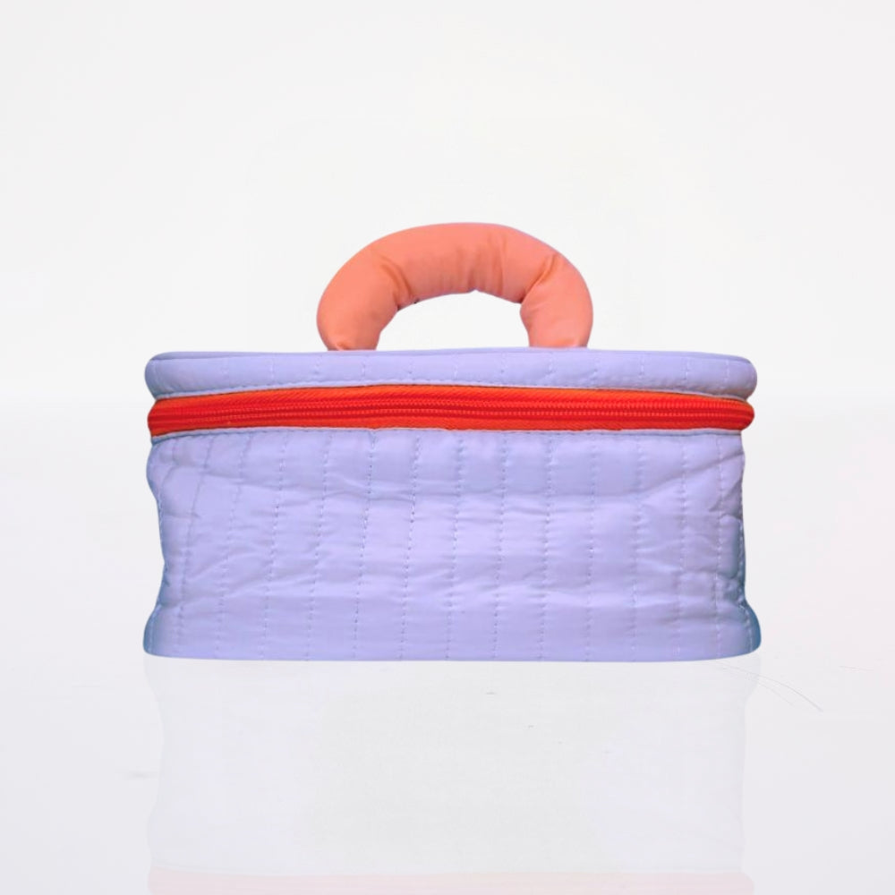 Cosmetiquera Puff Azul