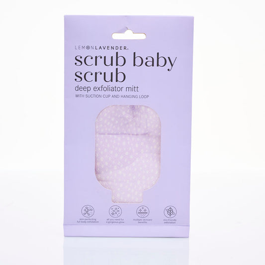 Guante Exfoliante Morado