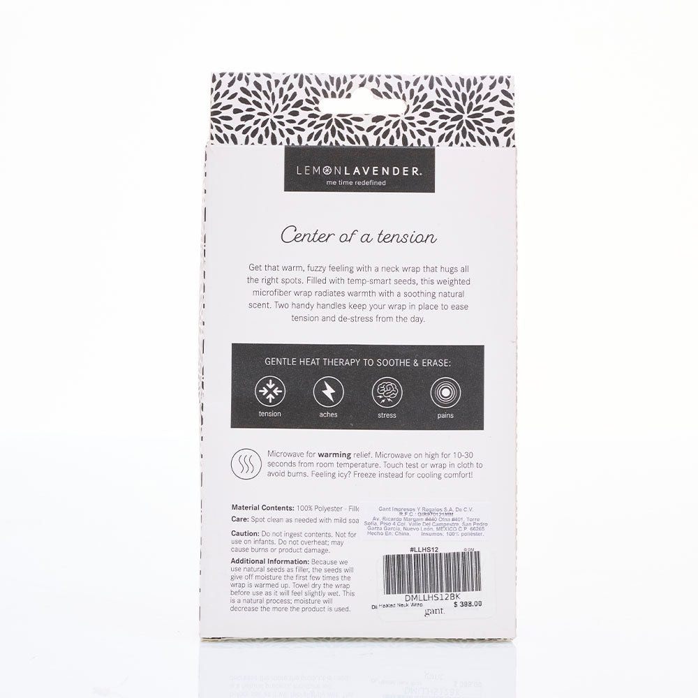 Heated Neck Wrap Negro