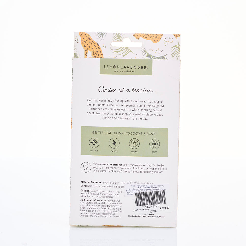 Heated Neck Wrap Leopardo