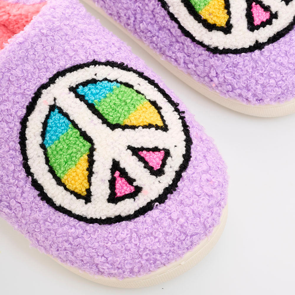 Pantuflas Peace Out L