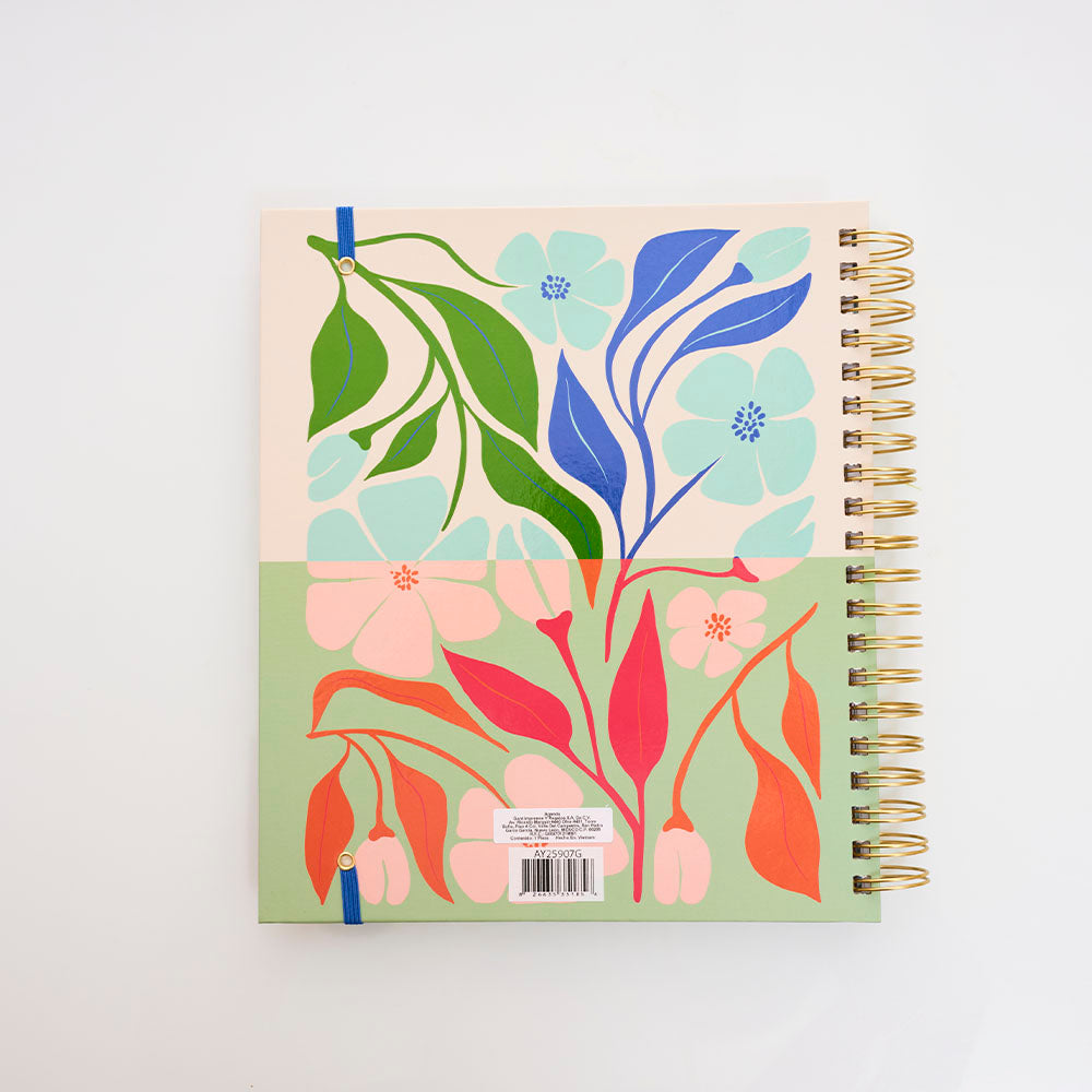 Agenda Floral 18 Meses