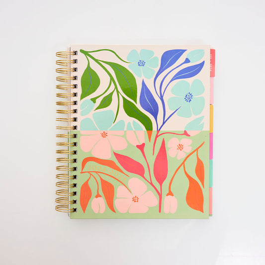 Agenda Floral 18 Meses