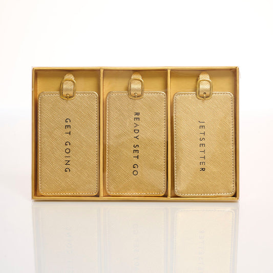 Set Tags Maletas Shimmer