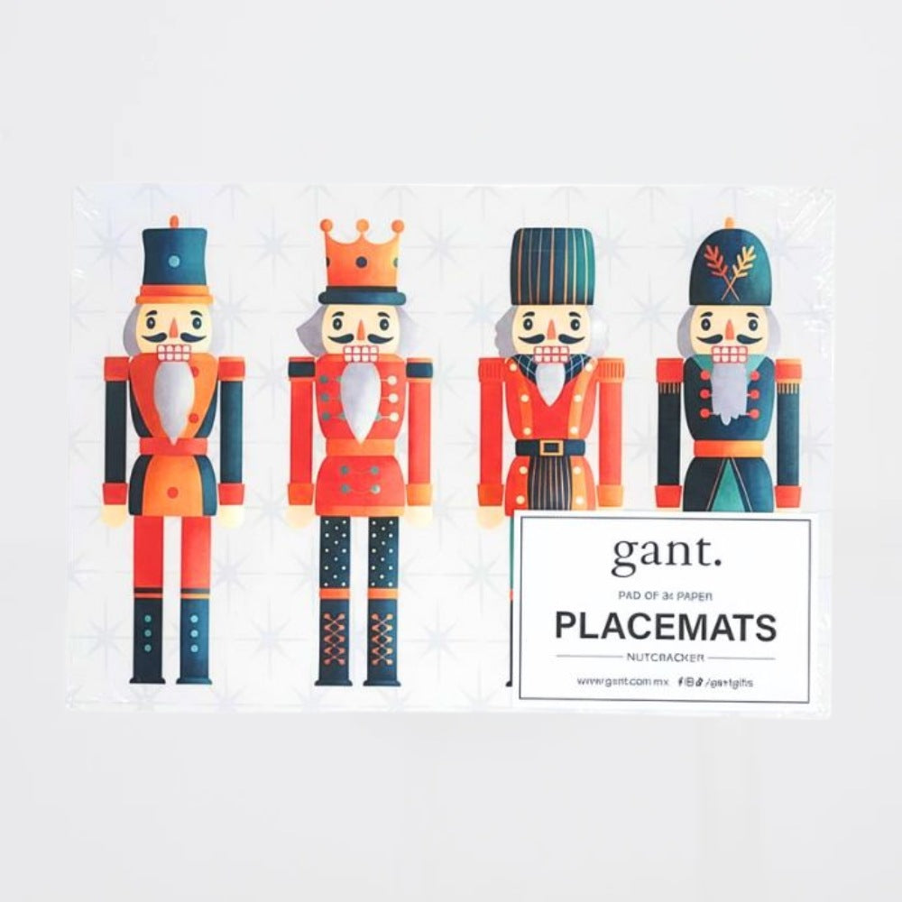 Paper Placemats Nutcracker