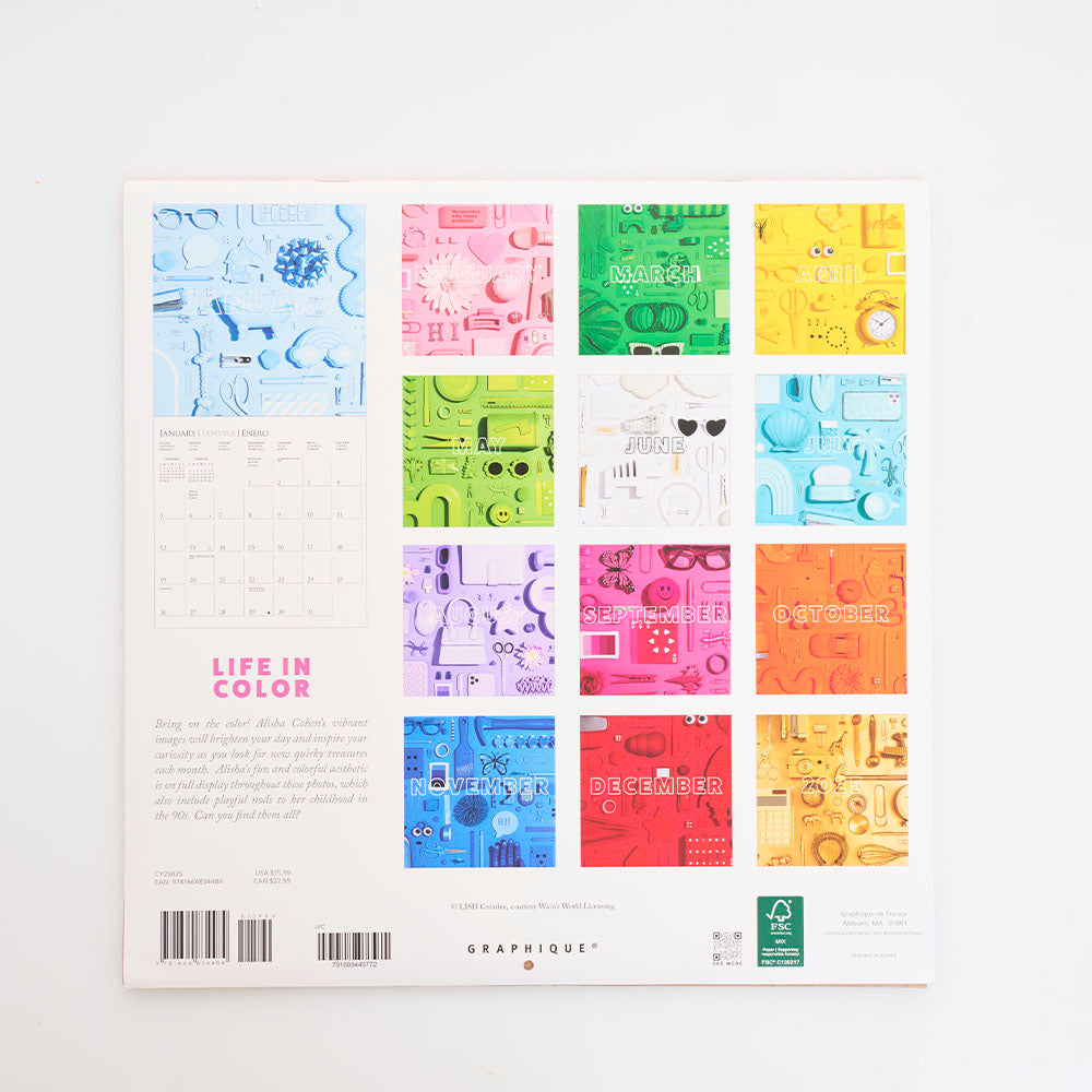 Calendario Life in Color