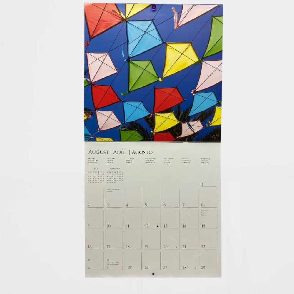 Calendario Colorful World