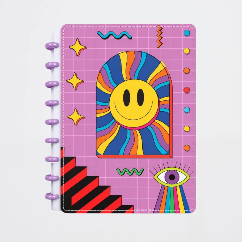 Libreta Happy Morada