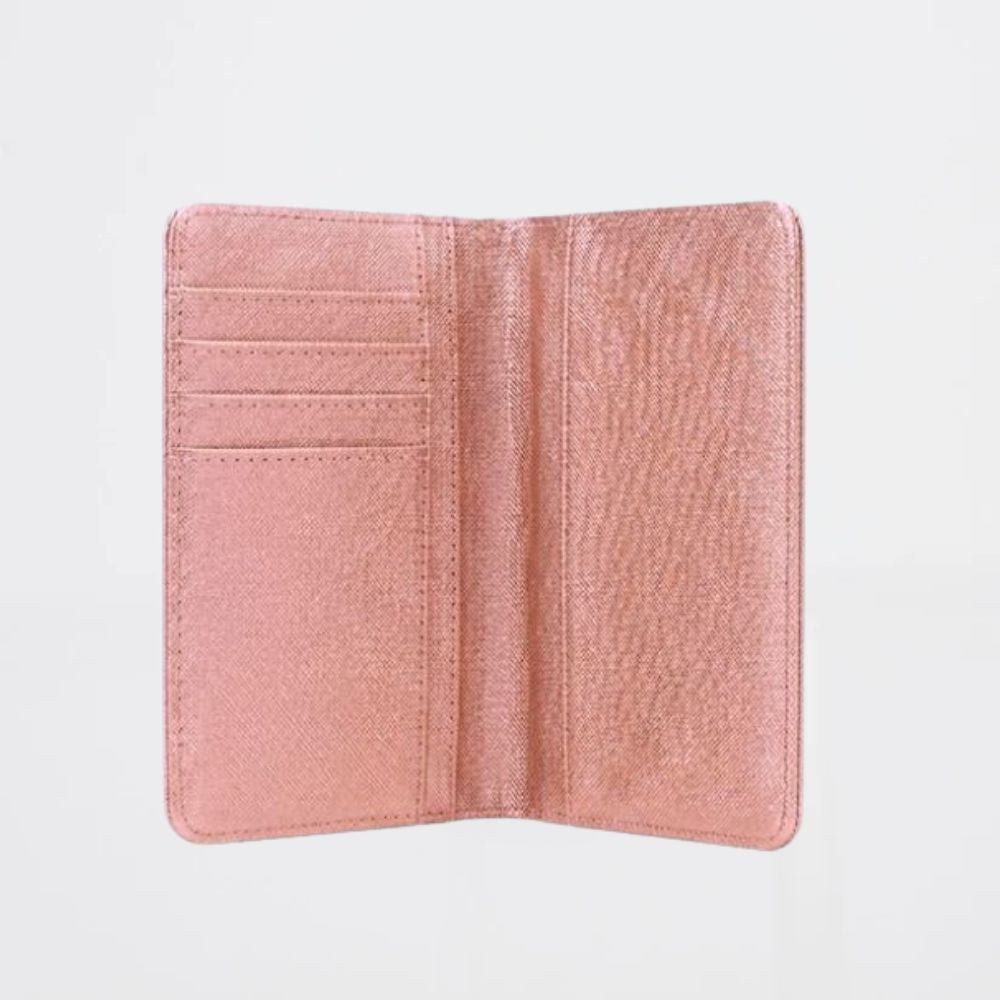 Portapasaportes Rosa