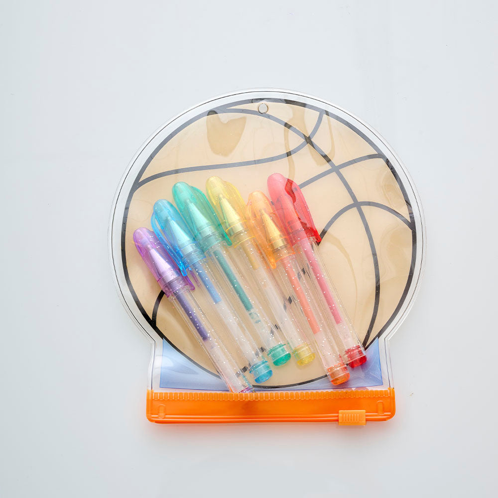 Set Mini Plumas Basketball