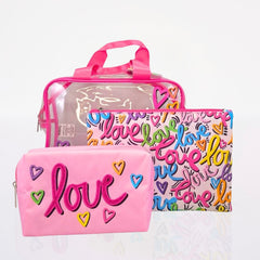 Trio de Bolsas Love Letters