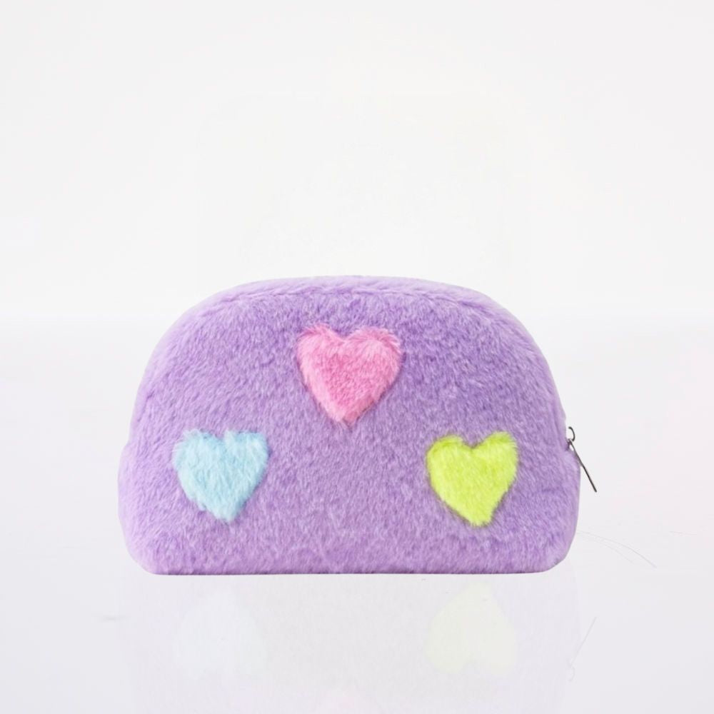 Cosmetiquera Hearts Color Block
