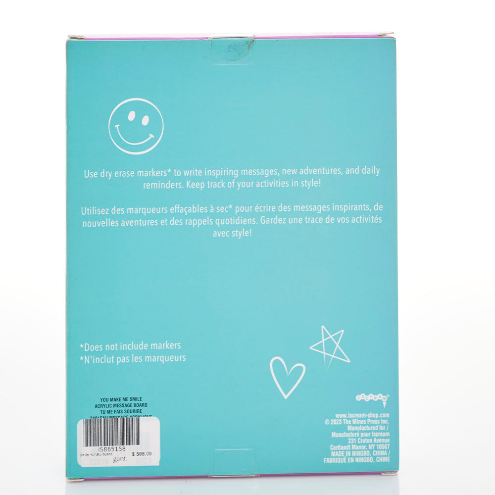 Tablero Acrilico Smile