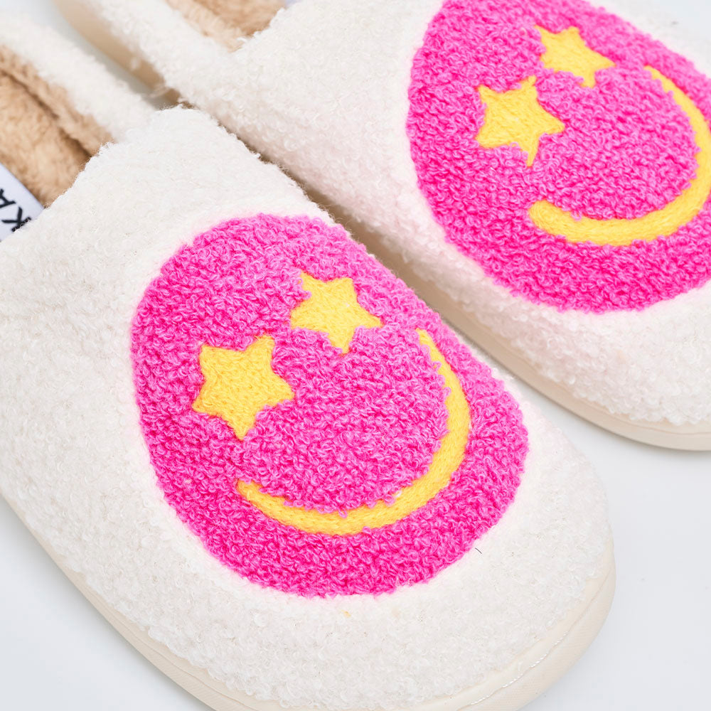 Pantuflas Pink Star L/XL