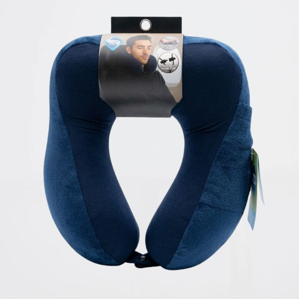 Almohada de Viaje Jersey Azul