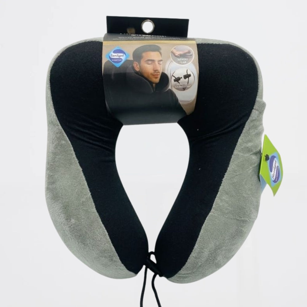 Almohada de Viaje Jersey Gris