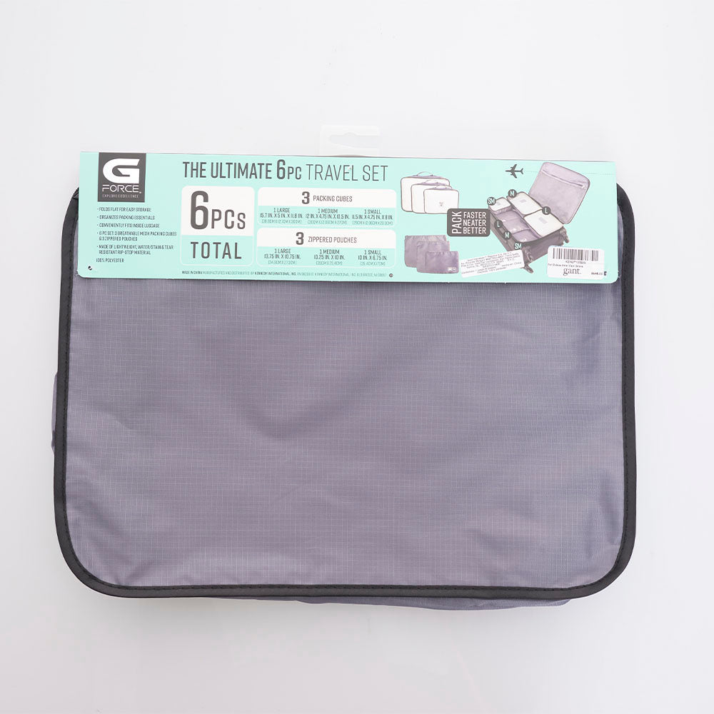 Set Bolsas para Viaje Grises