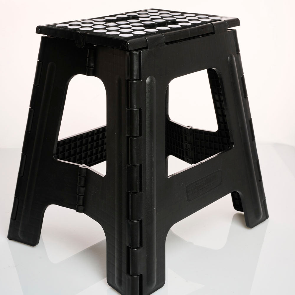 Banquito Plegable Alto Negro