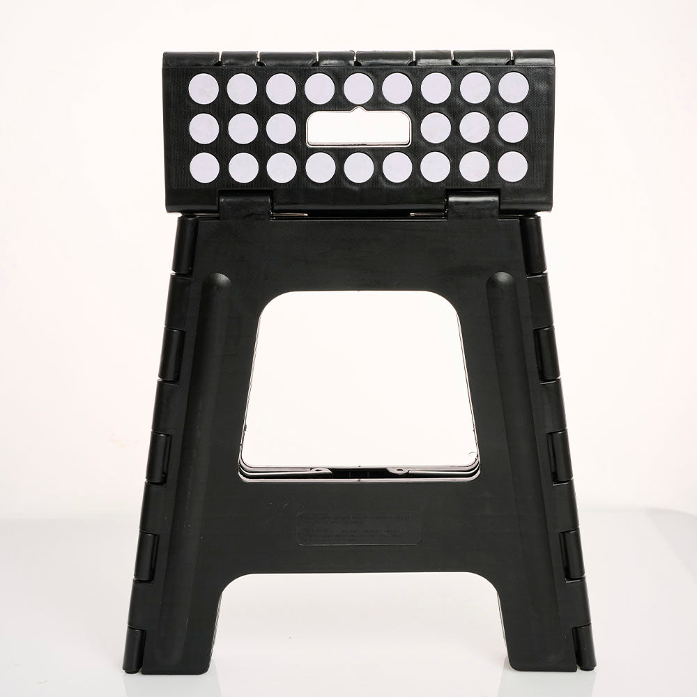 Banquito Plegable Alto Negro