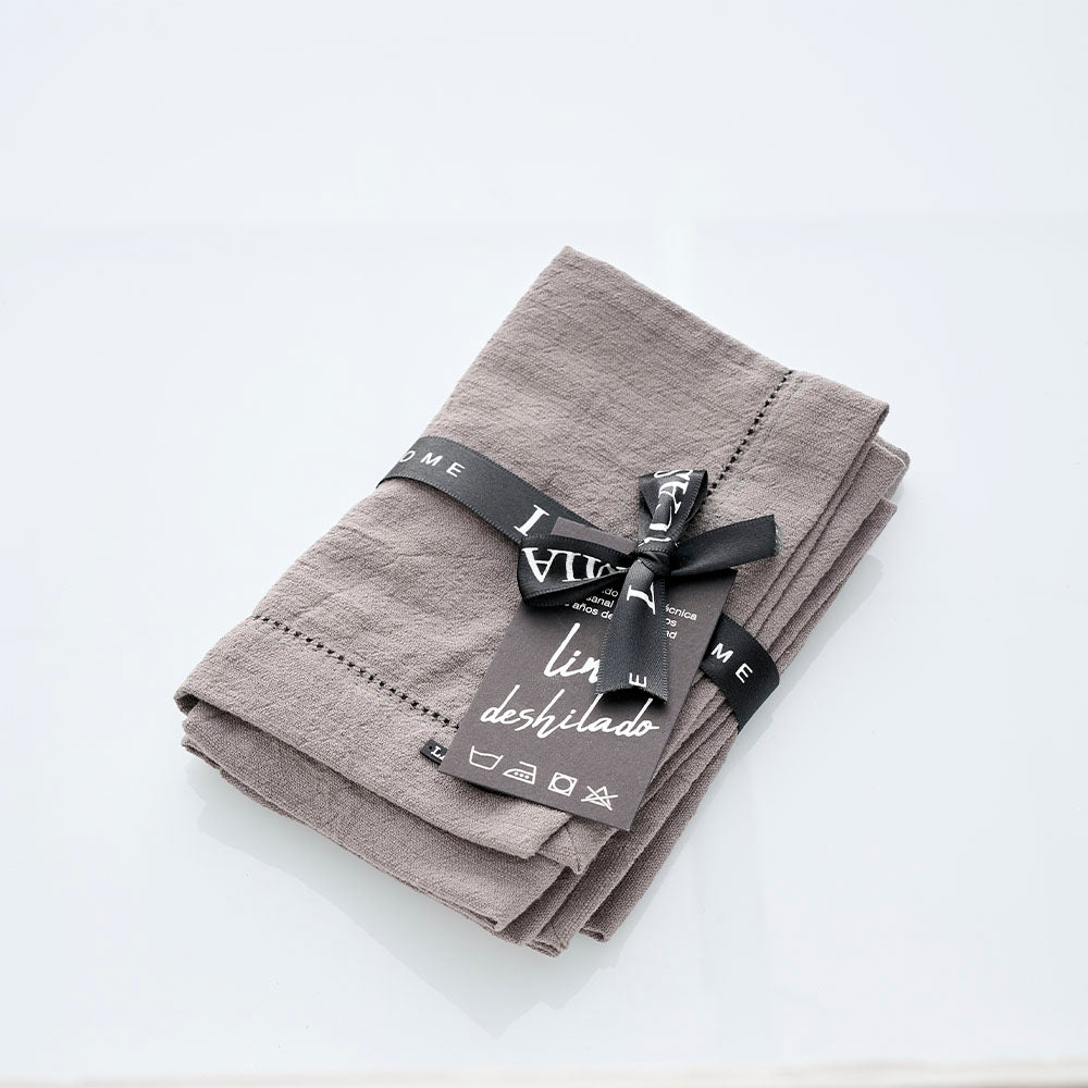 Set Servilletas Gris