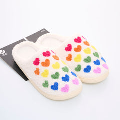 Pantuflas Rainbow Heart Large