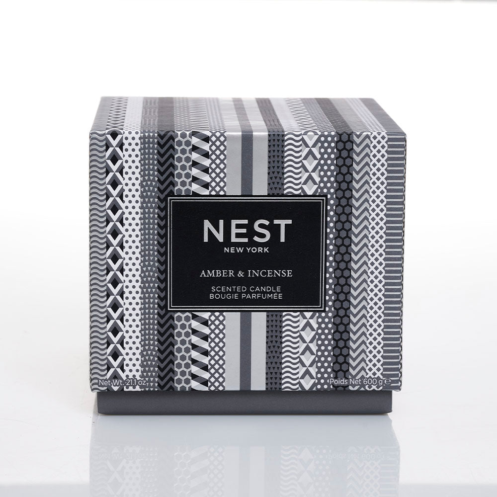 Vela 3-Wick Amber Incense