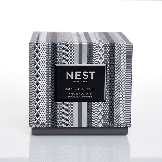 Vela 3-Wick Amber Incense
