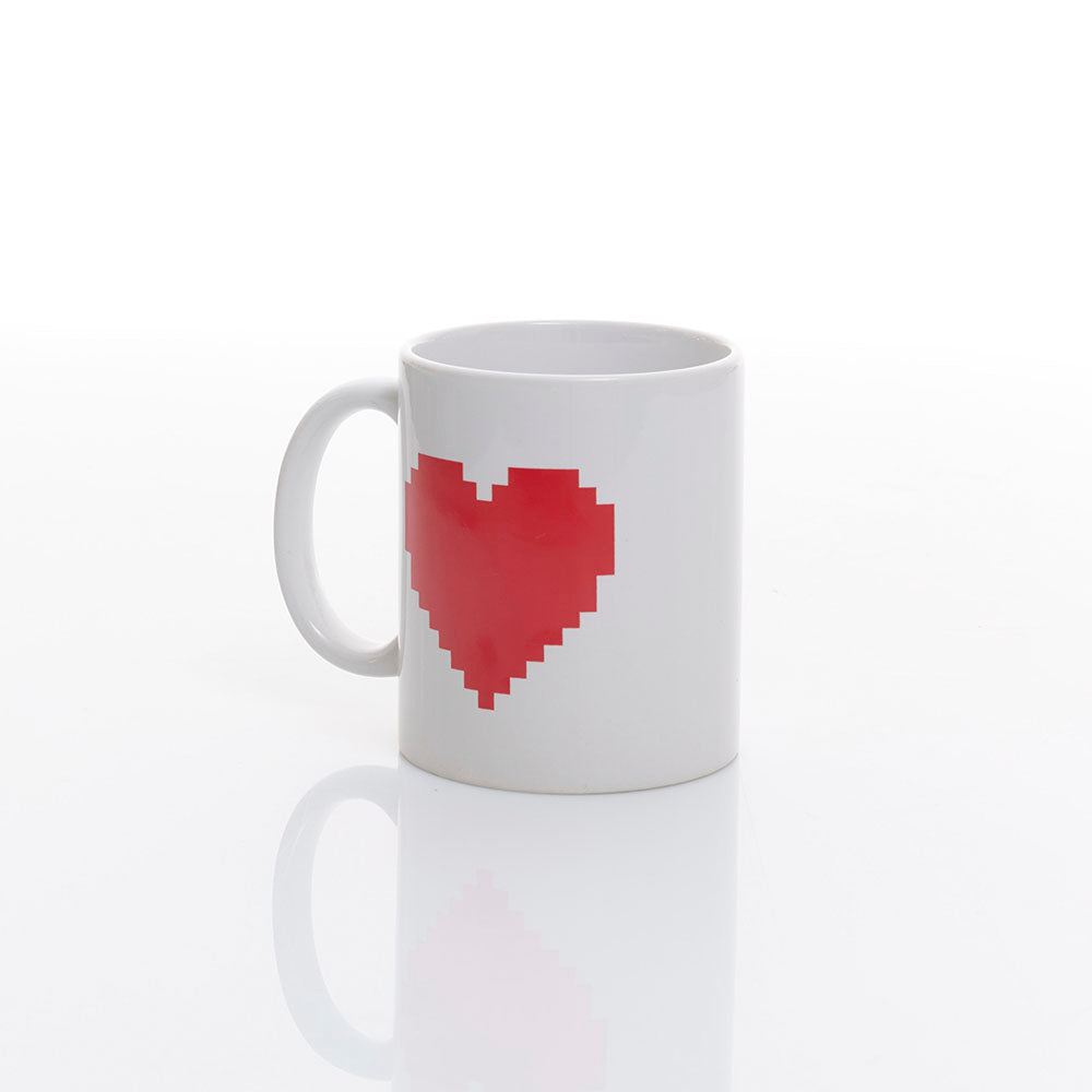 Taza Corazon Pixeleado