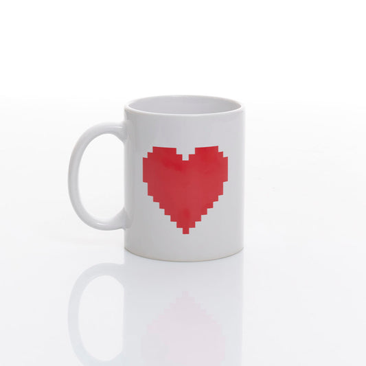 Taza Corazon Pixeleado