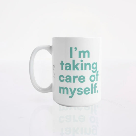 Taza Huming Care of Myself