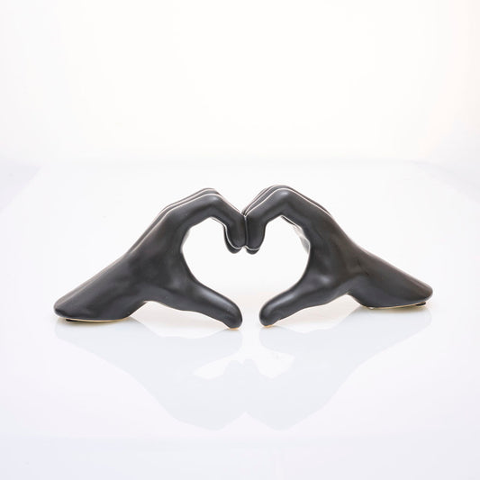 Hand Heart Negra