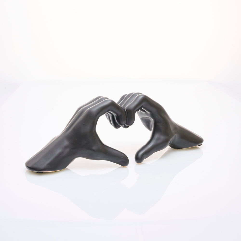 Hand Heart Negra