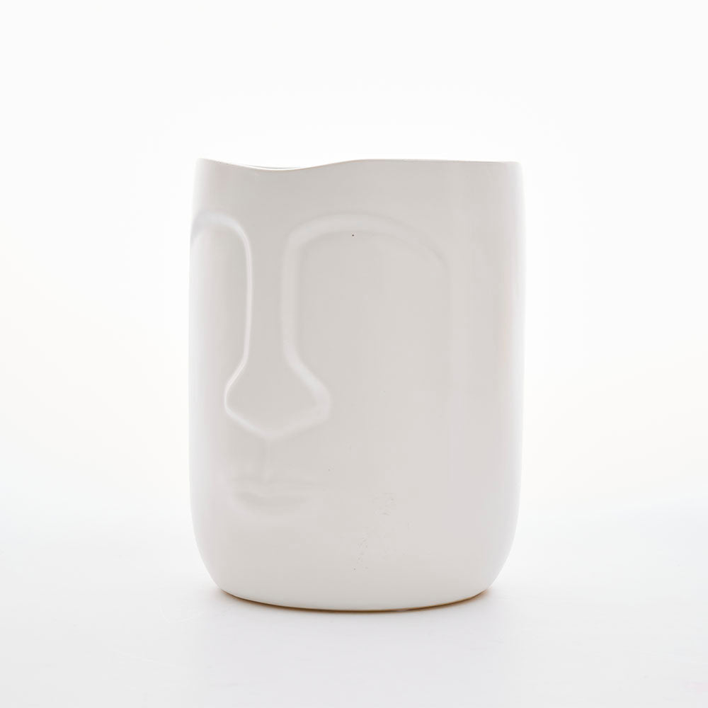 Maceta Cara Blanca Chica