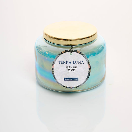 Vela Jasmine Azul