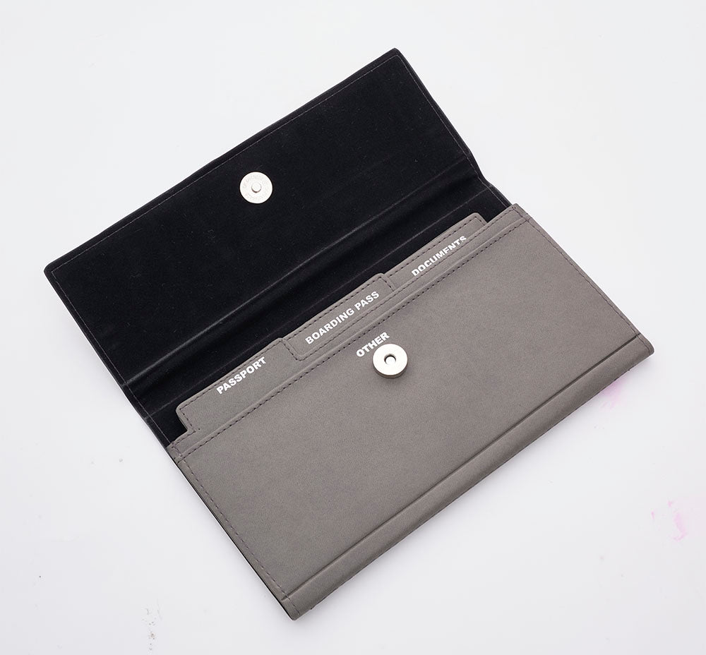 Travel Wallet Gris