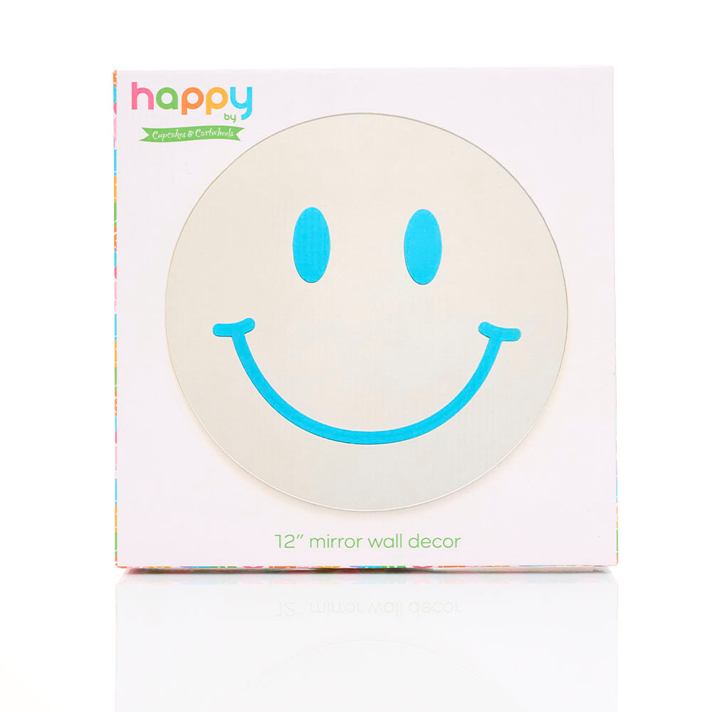 Happy Wall Mirror Yellow