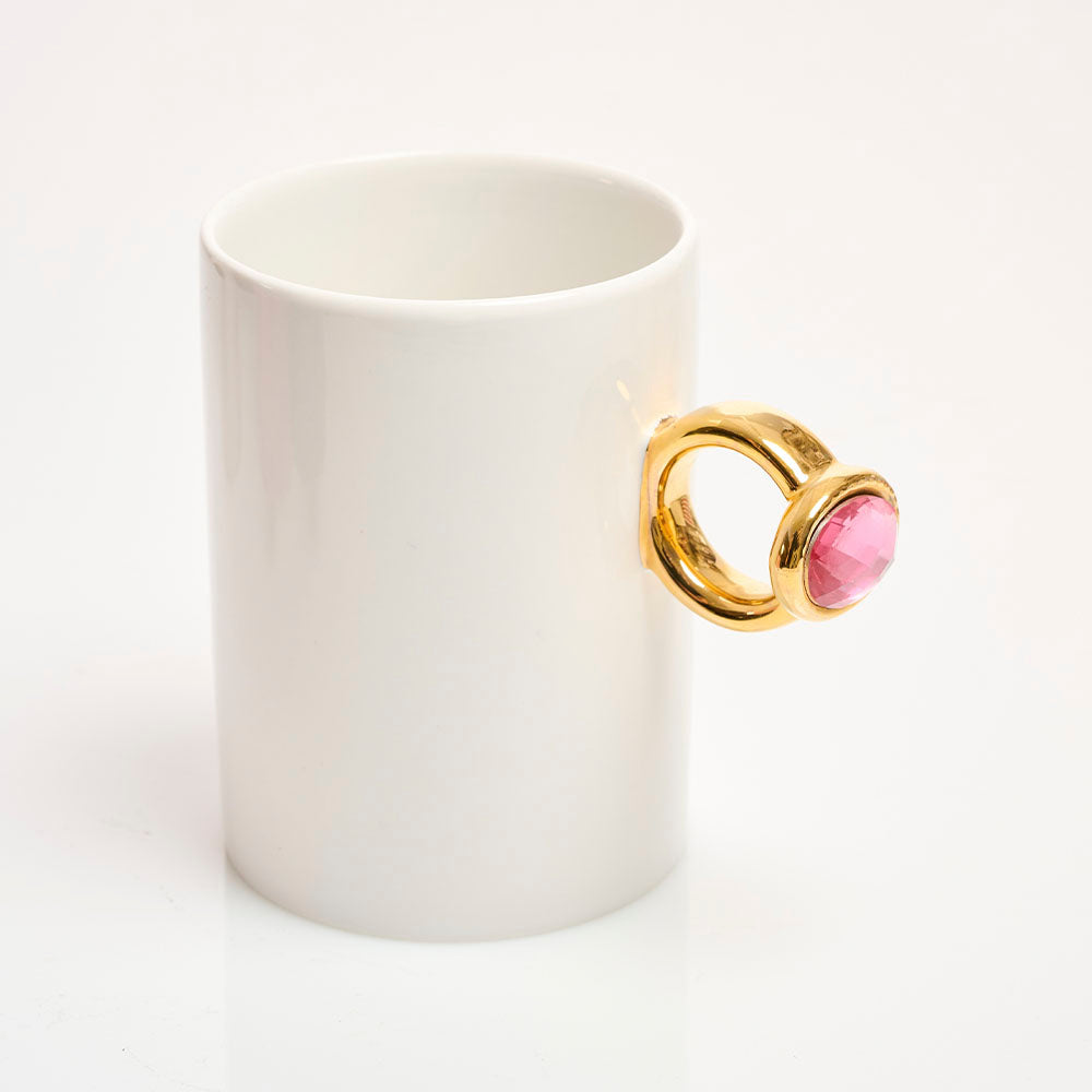 Taza Put A Ring Rosa
