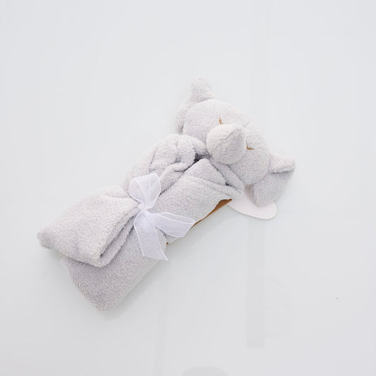 Blankie Elefante Gris