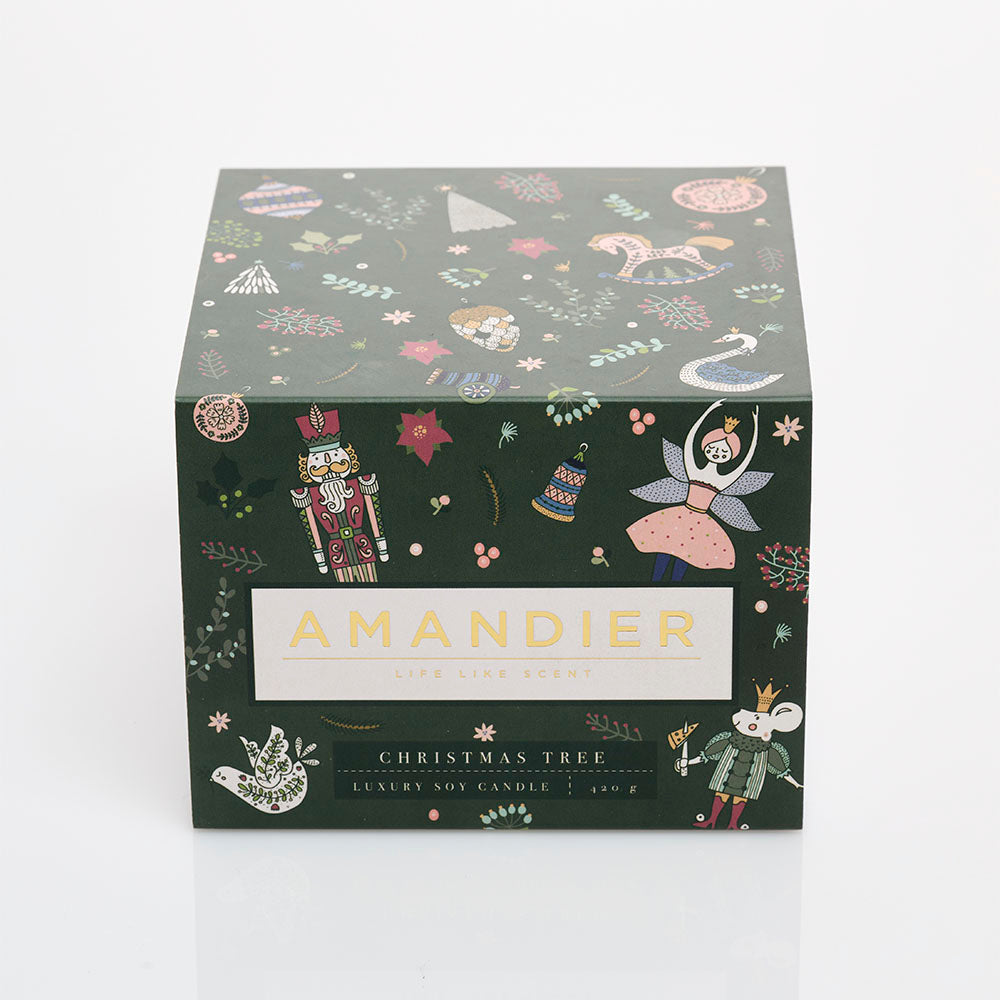 Vela 3 Wick Christmas Tree