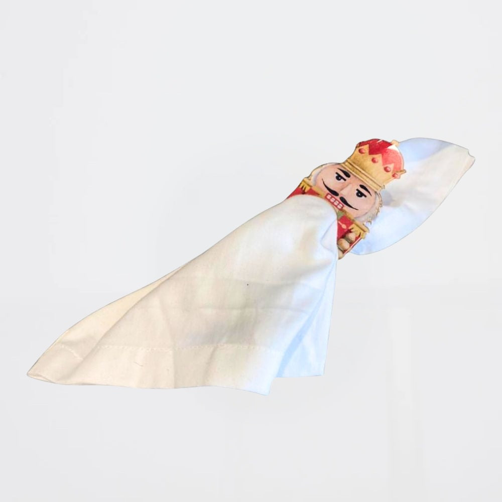 Servilletero Cascanueces Rojo