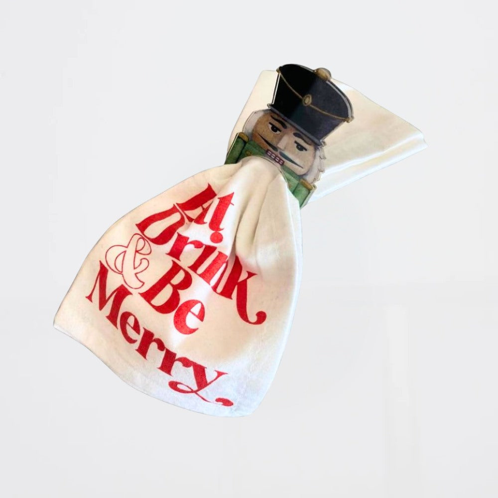 Servilletero Cascanueces Verde