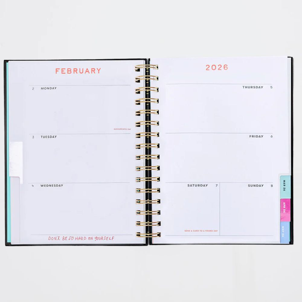 Agenda Thrilled 12 Meses