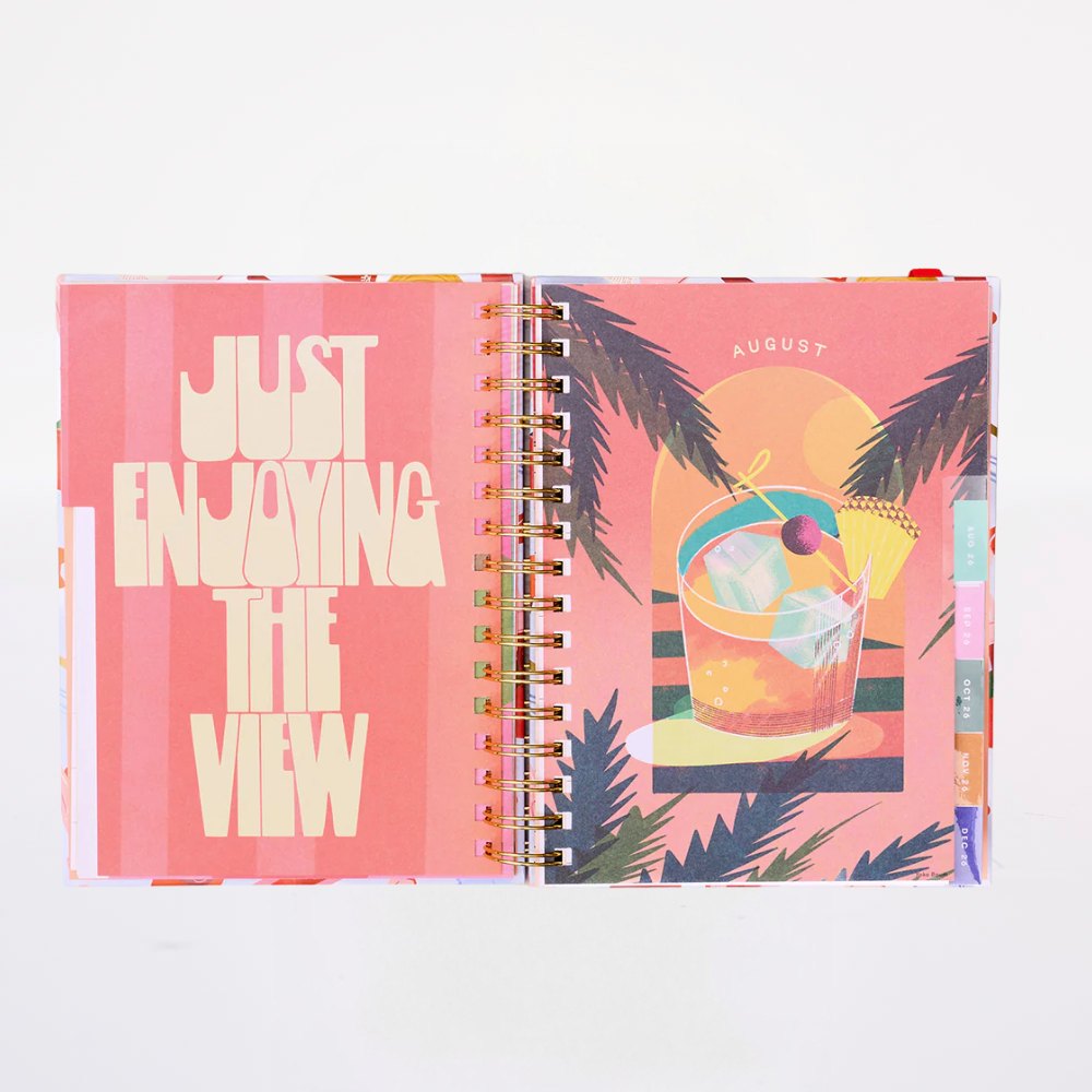 Agenda Oil Paint 18 Meses
