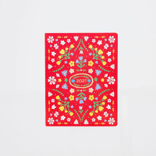 Agenda Red Florals 12 Meses