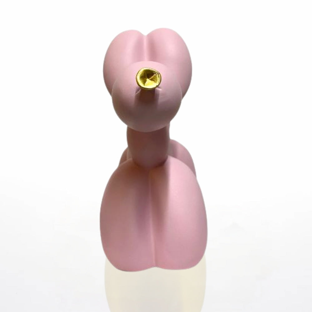 Perrito Globo Rosa