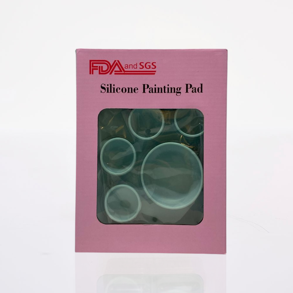 Individual Silicona para Pintar Azul
