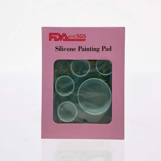 Individual Silicona para Pintar Azul