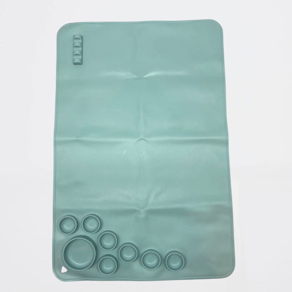 Individual Silicona para Pintar Azul
